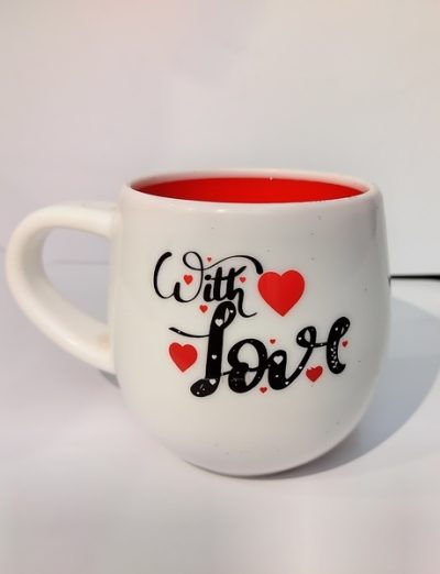With Love - Emoji Conical Mug